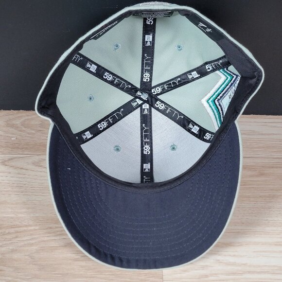 Miami Marlins New Era 59Fifty Hat Cap Light Green Size 7 1/2 All Star Game 2023 - Picture 6 of 9